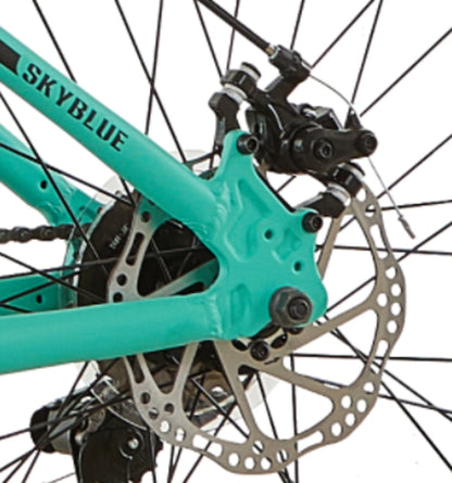 BICICLETA TOTEM MTB ARO 27.5*17 SKYBLUE COLOR TURQUESA