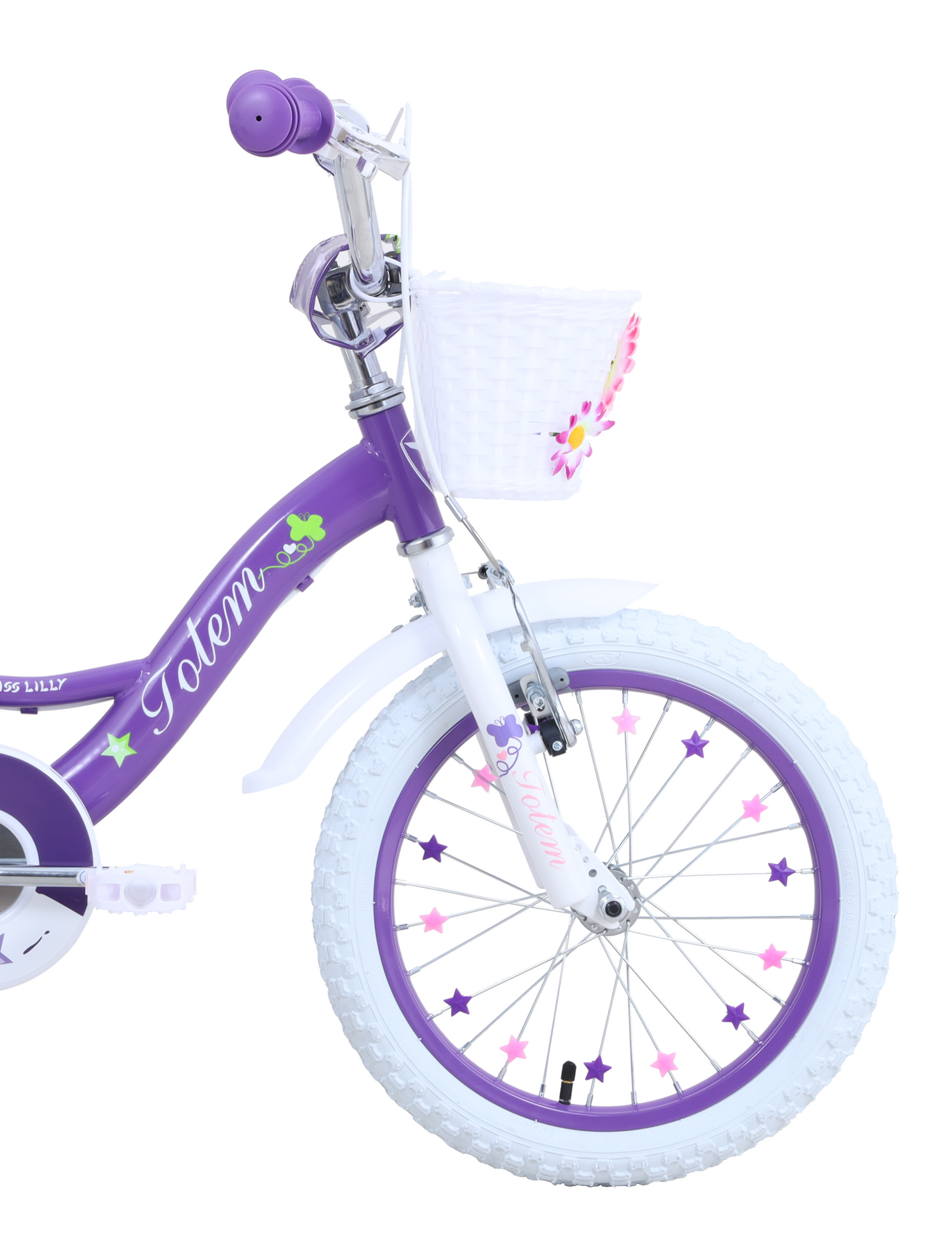 BICICLETA TOTEM INFANTIL ARO 16 MISS LILLY VIOLETA