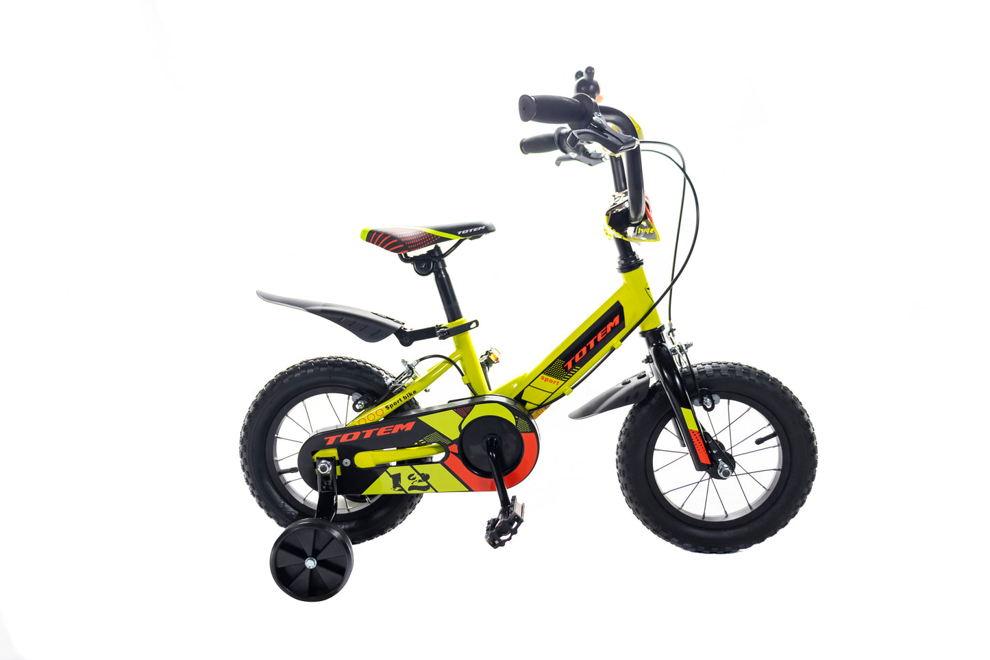 BICICLETA TOTEM INFANTIL ARO 12 SUNSHINE COLOR AMARILLO