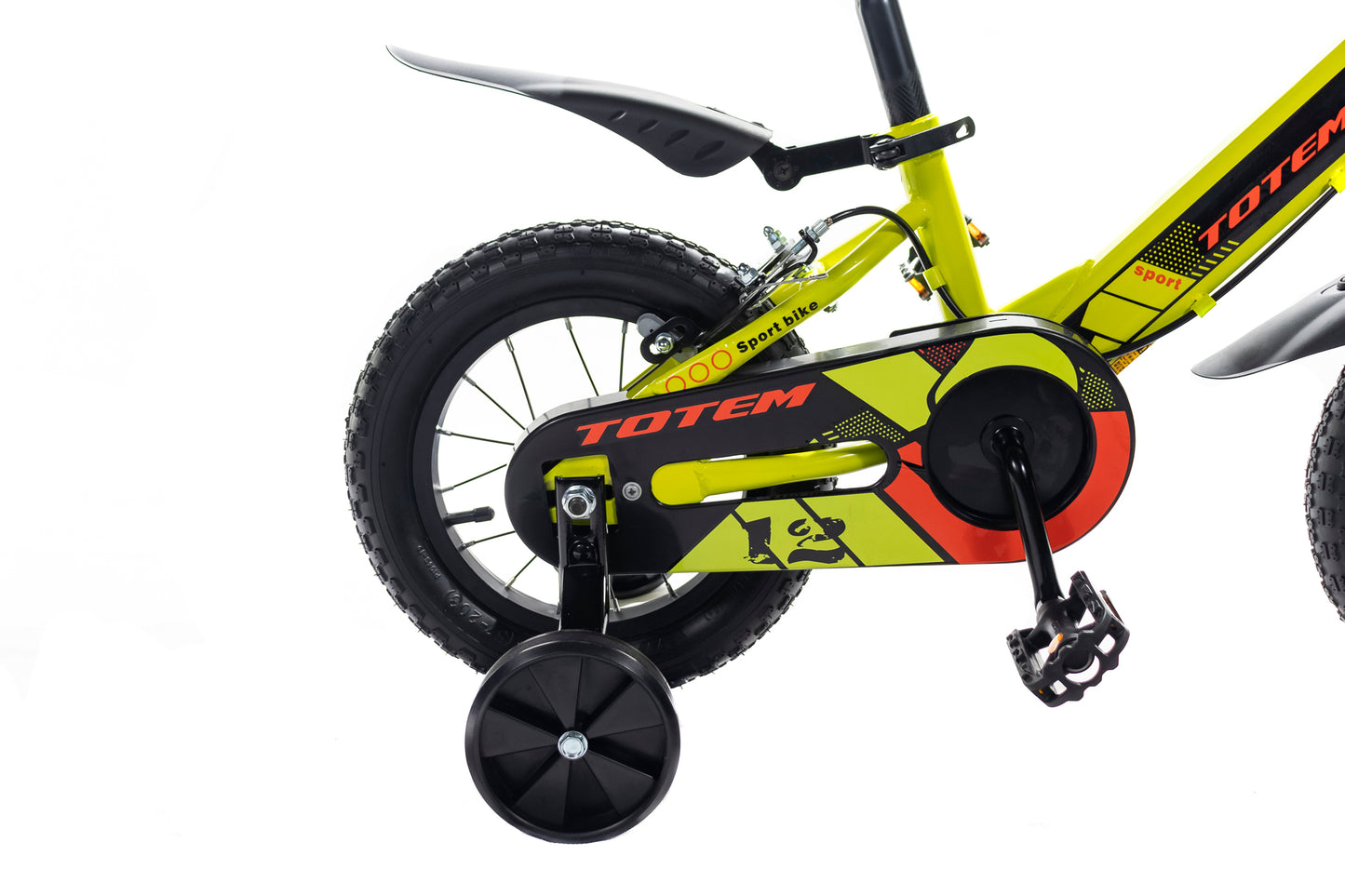 BICICLETA TOTEM INFANTIL ARO 12 SUNSHINE COLOR AMARILLO