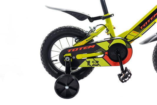 BICICLETA TOTEM INFANTIL ARO 12 SUNSHINE COLOR AMARILLO
