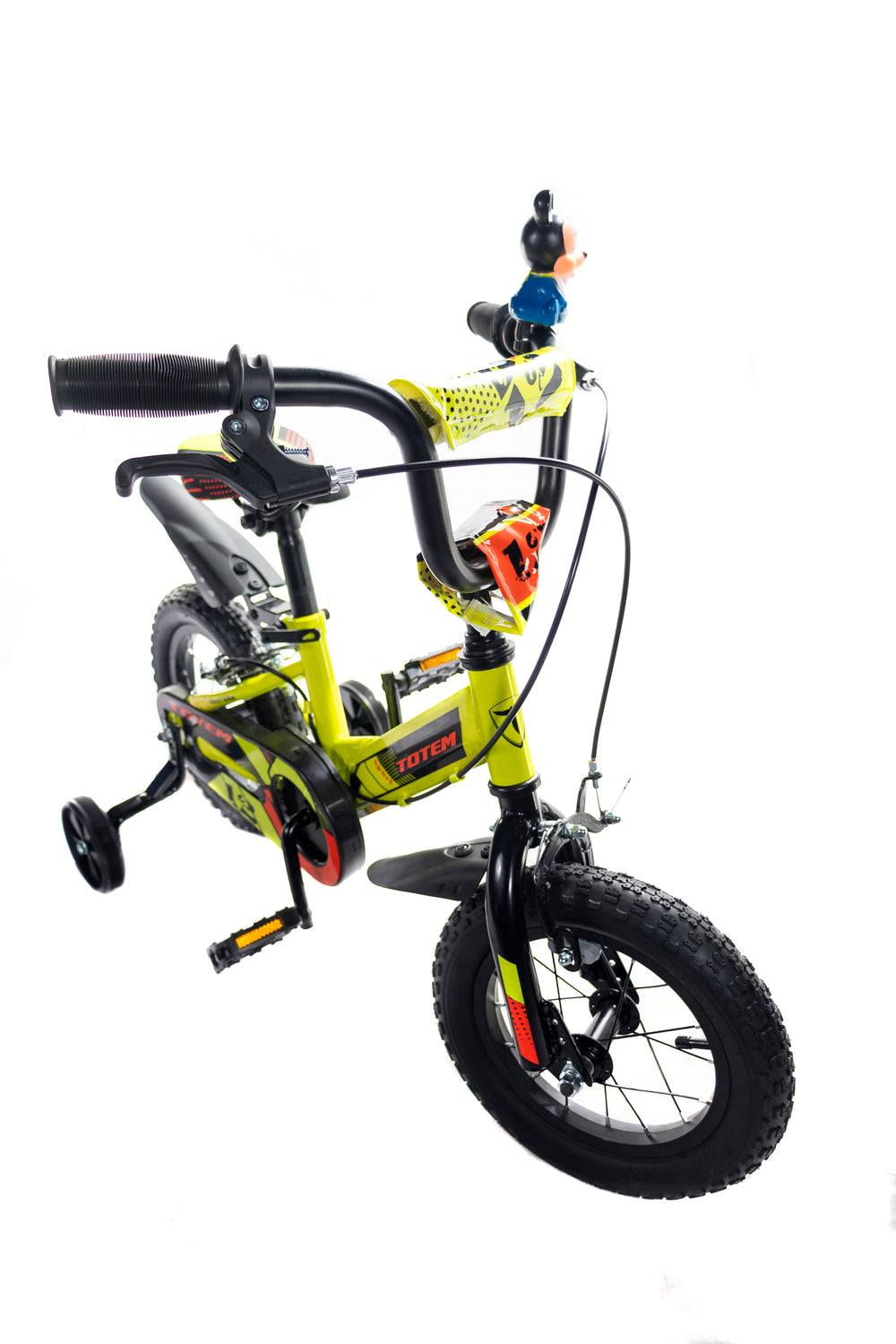 BICICLETA TOTEM INFANTIL ARO 12 SUNSHINE COLOR AMARILLO