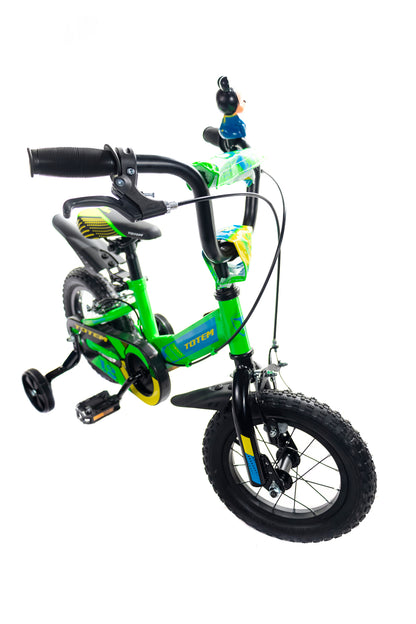 BICICLETA TOTEM INFANTIL ARO 12 SUNSHINE COLOR VERDE