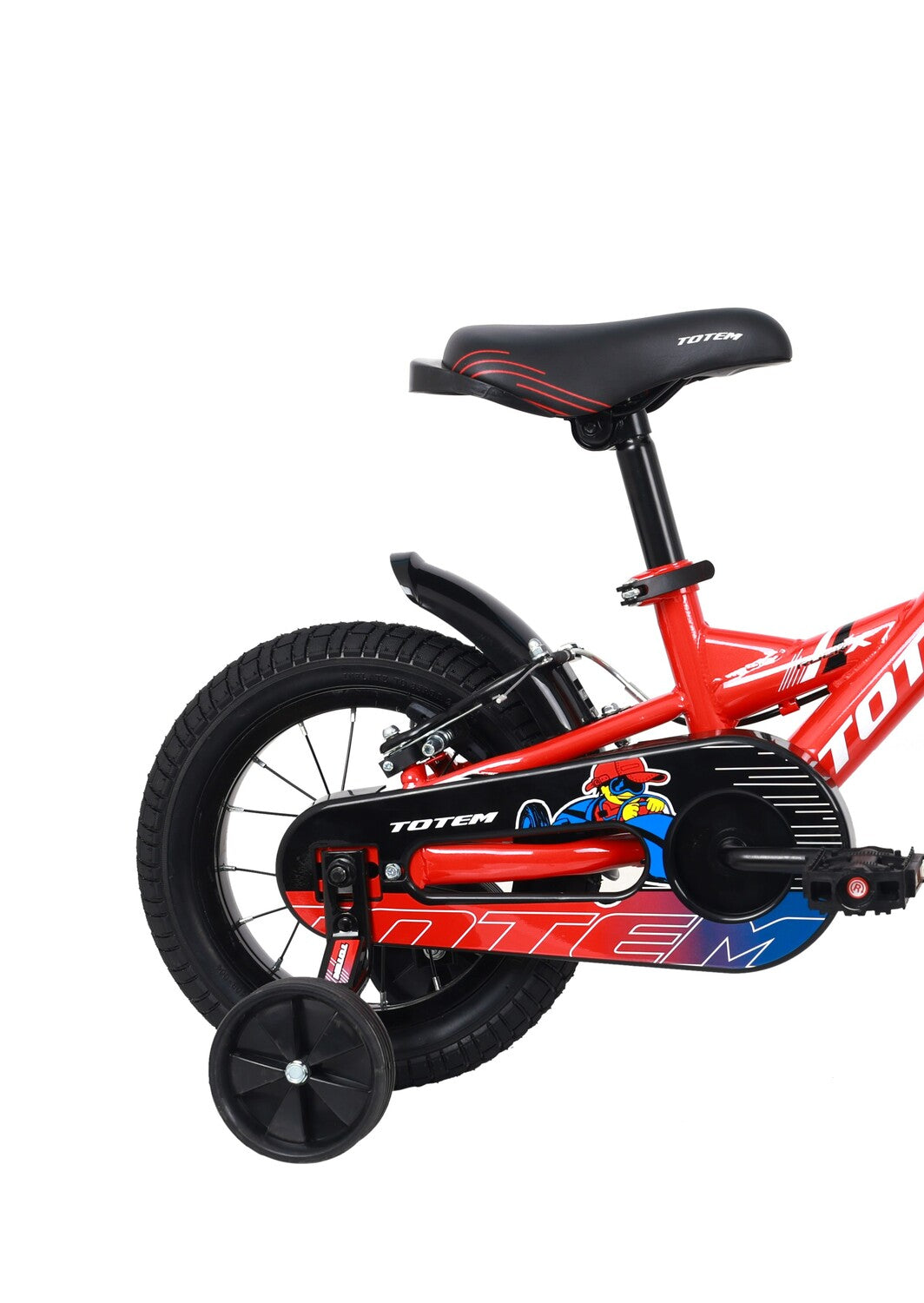 BICICLETA TOTEM INFANTIL ARO 12 ROCK-X COLOR ROJO