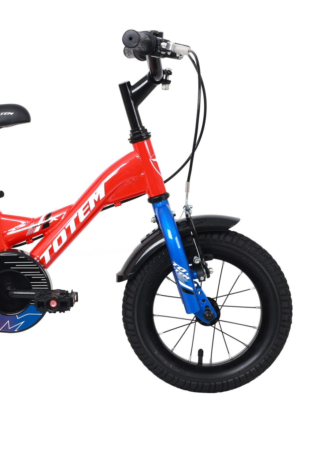 BICICLETA TOTEM INFANTIL ARO 12 ROCK-X COLOR ROJO