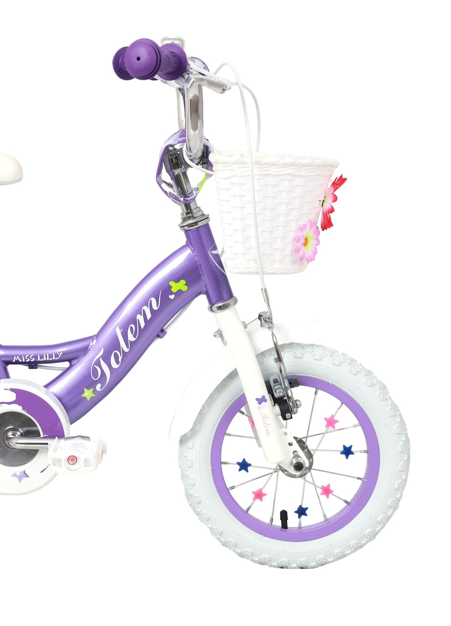 BICICLETA TOTEM INFANTIL ARO 12 MISS LILLY COLOR MORADO
