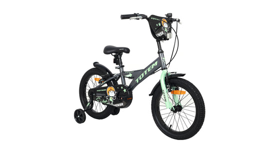 BICICLETA TOTEM INFANTIL ARO 16 MODELO STREET MACHINE GRIS
