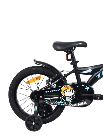 BICICLETA TOTEM INFANTIL ARO 16 MODELO STREET MACHINE NEGRO