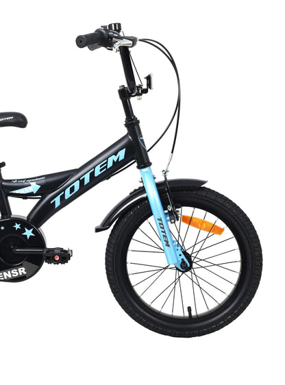 BICICLETA TOTEM INFANTIL ARO 16 MODELO STREET MACHINE NEGRO