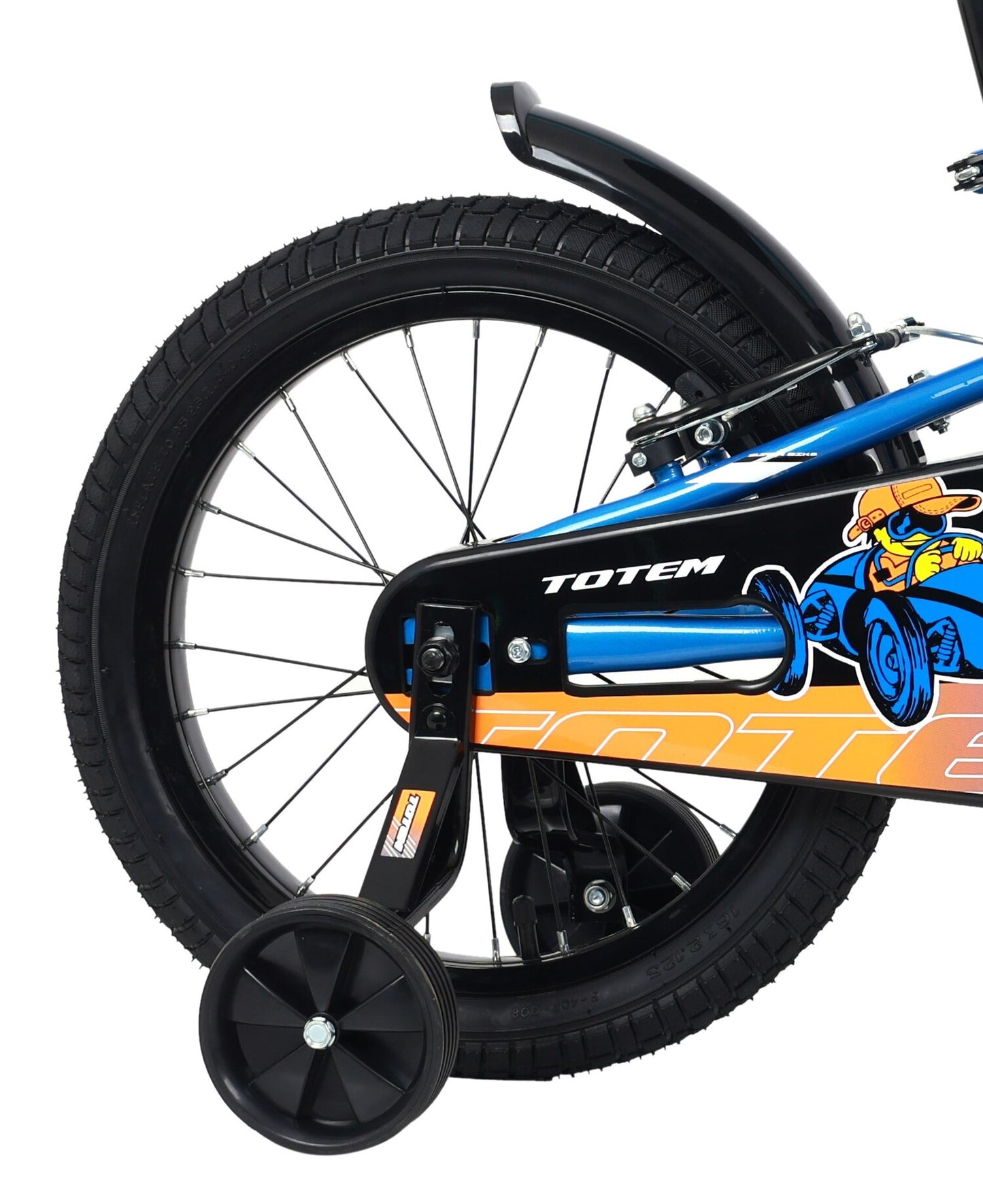 BICICLETA TOTEM INFANTIL ARO 16 ROCK-X  COLOR AZUL