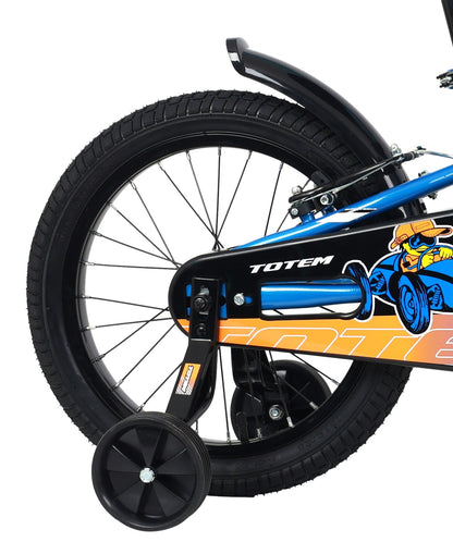 BICICLETA TOTEM INFANTIL ARO 16 ROCK-X  COLOR AZUL