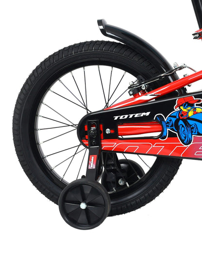 BICICLETA TOTEM INFANTIL ARO 16 ROCK-X  COLOR ROJO