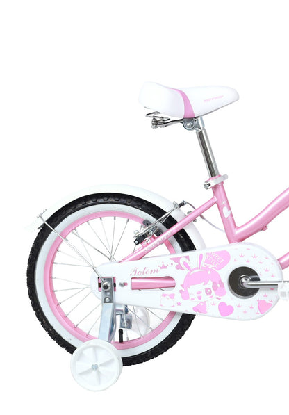 BICICLETA TOTEM INFANTIL ARO 16 LITTLE ROUSE COLOR ROSADO