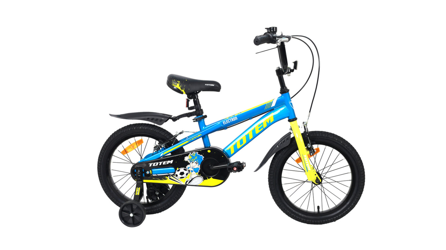 BICICLETA TOTEM INFANTIL  ARO 16 ELECTRON COLOR AZUL