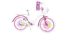 BICICLETA TOTEM INFANTIL ARO 20 PRETTY GIRL COLOR BLANCO
