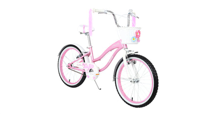 BICICLETA TOTEM INFANTIL ARO 20 LITTLE ROUSE COLOR ROSADO