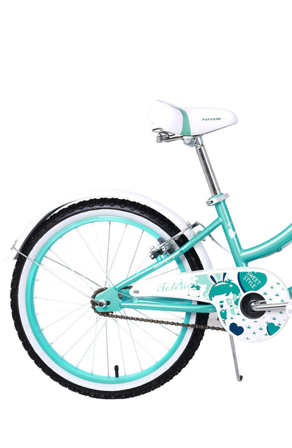 BICICLETA TOTEM INFANTIL ARO 20 LITTLE ROUSE COLOR VERDE CIAN