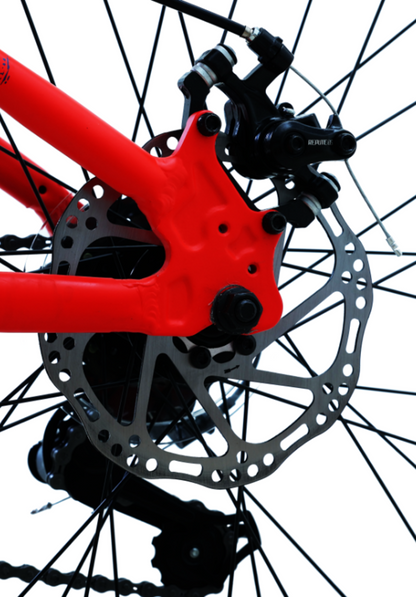 BICICLETA TOTEM MTB ARO 20 MODELO STORM ROJO