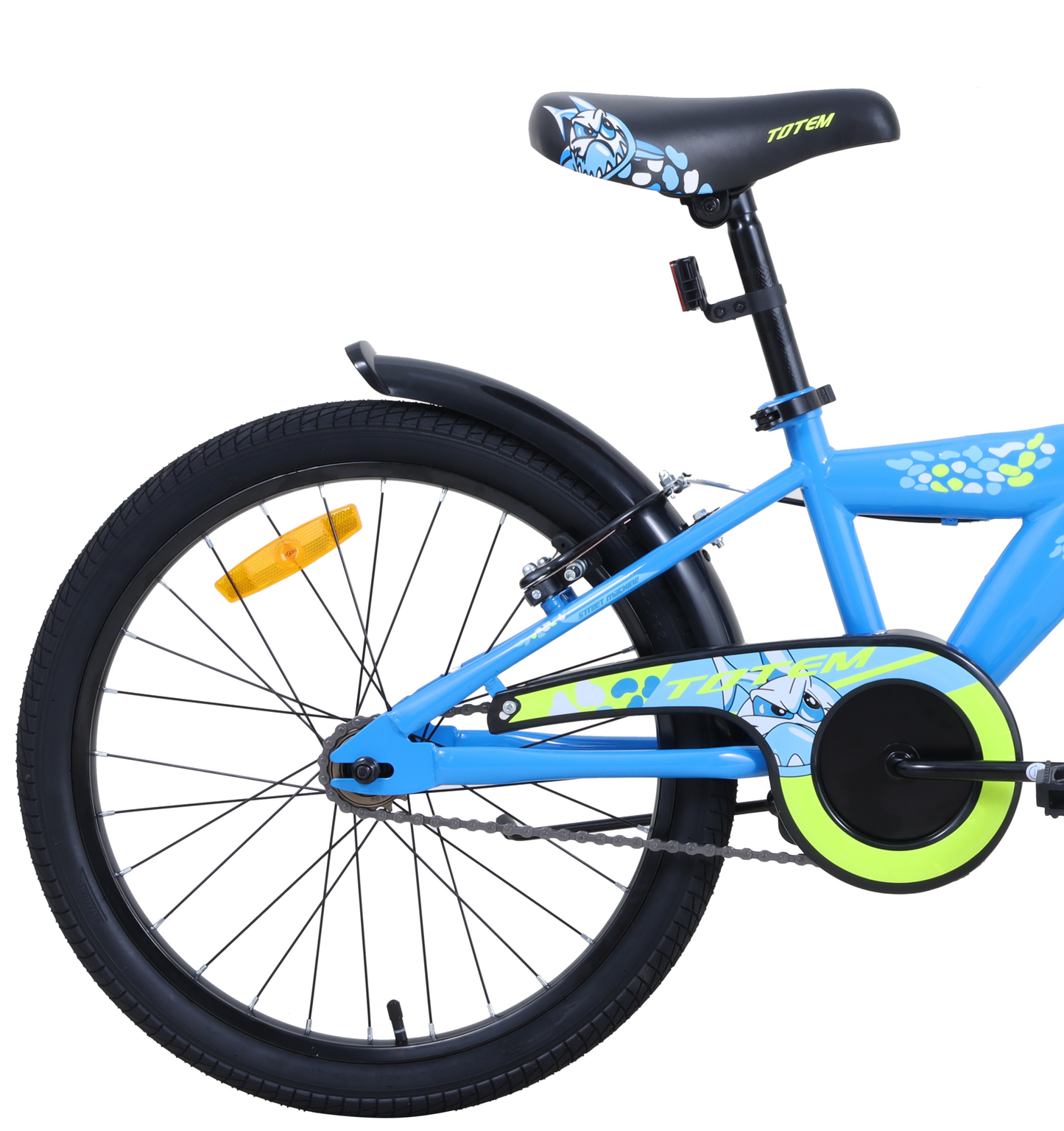 BICICLETA TOTEM INFANTIL ARO 20 ST MACHINE AZUL