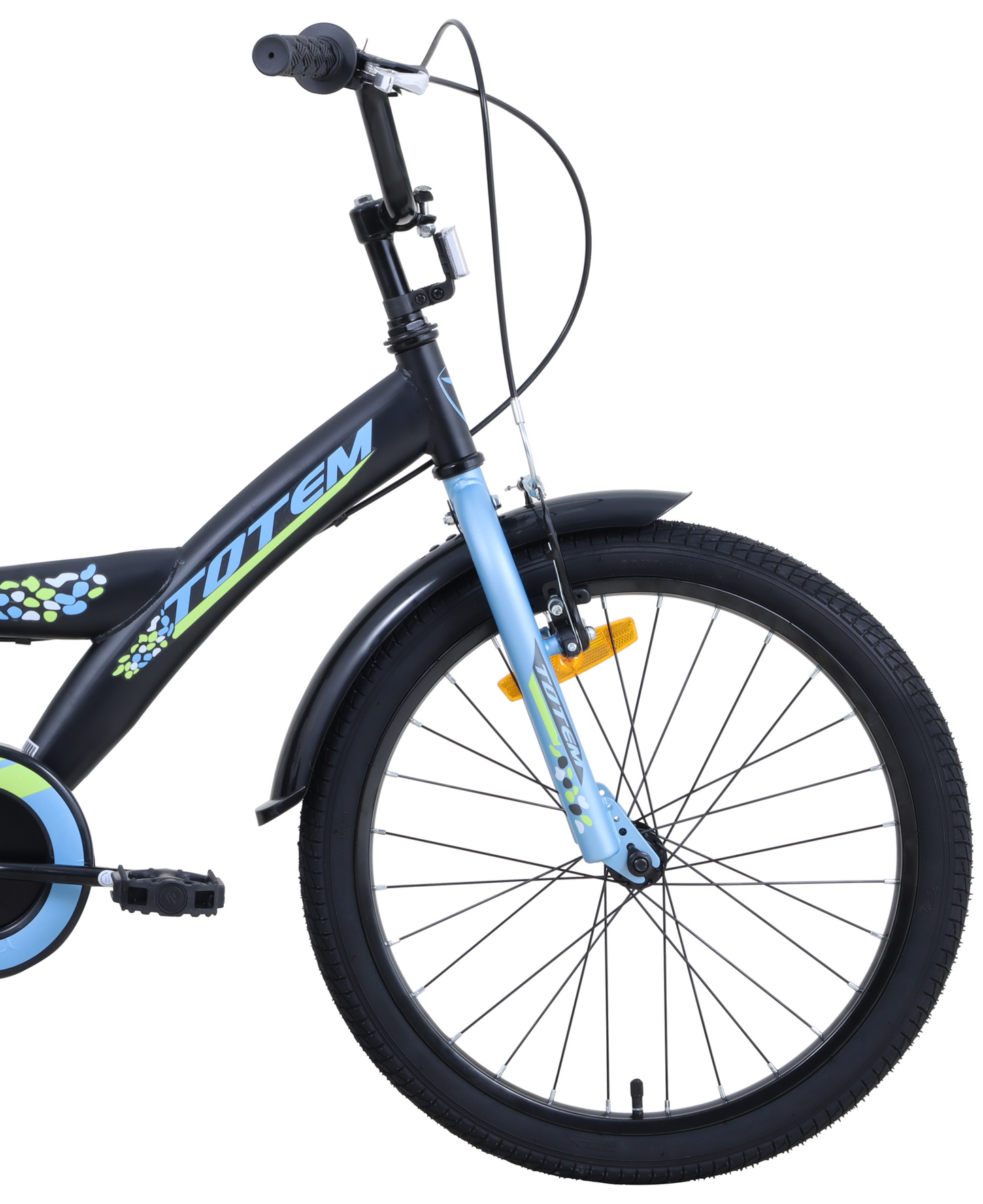 BICICLETA TOTEM INFANTIL ARO 20 ST MACHINE NEGRO
