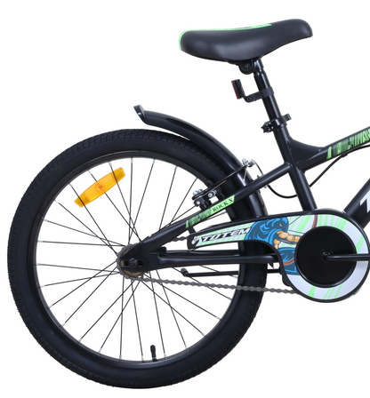 BICICLETA TOTEM INFANTIL ARO 20 ROCK-X NEGRO