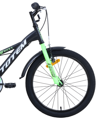 BICICLETA TOTEM INFANTIL ARO 20 ROCK-X NEGRO