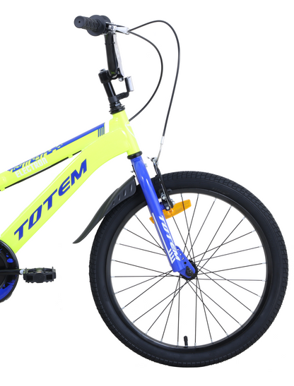 BICICLETA TOTEM INFANTIL ARO 20 ELECTRON AMARILLO