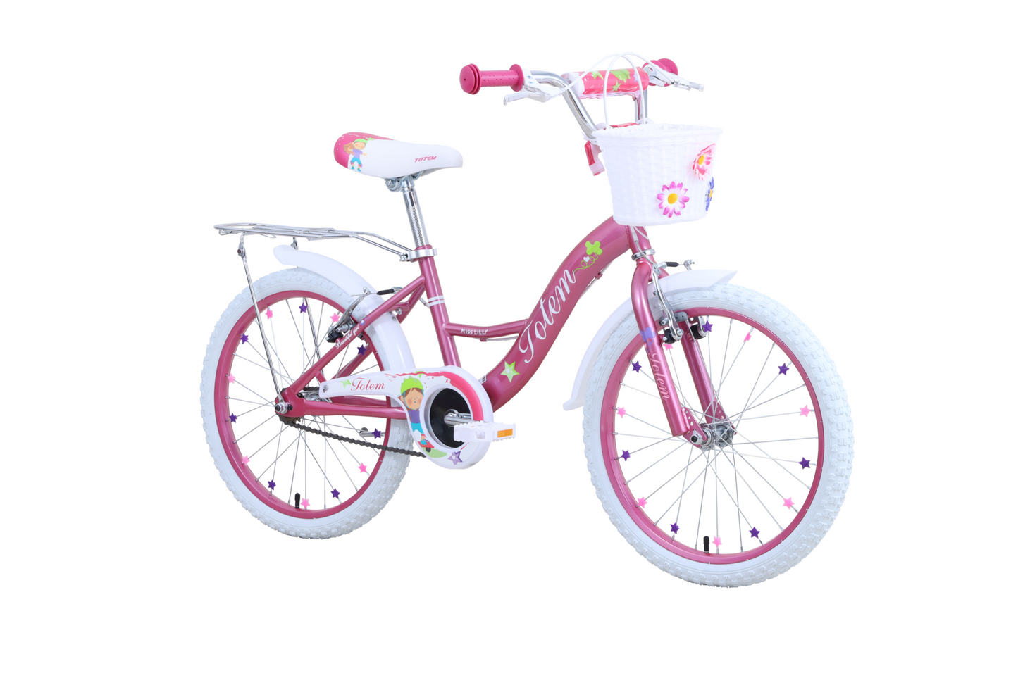 BICICLETA TOTEM INFANTIL ARO 20 MISS LILLY FUCSIA