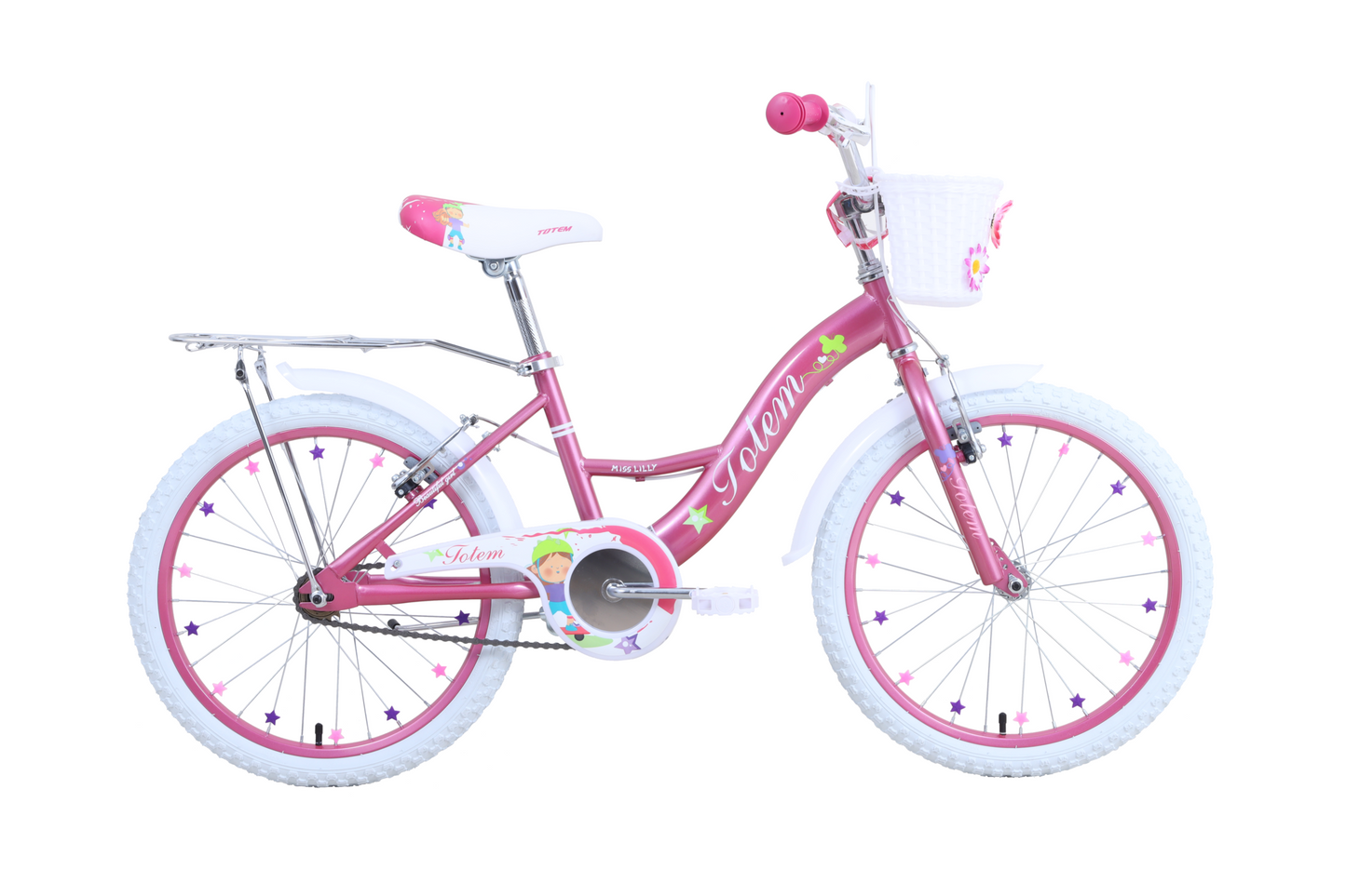 BICICLETA TOTEM INFANTIL ARO 20 MISS LILLY FUCSIA