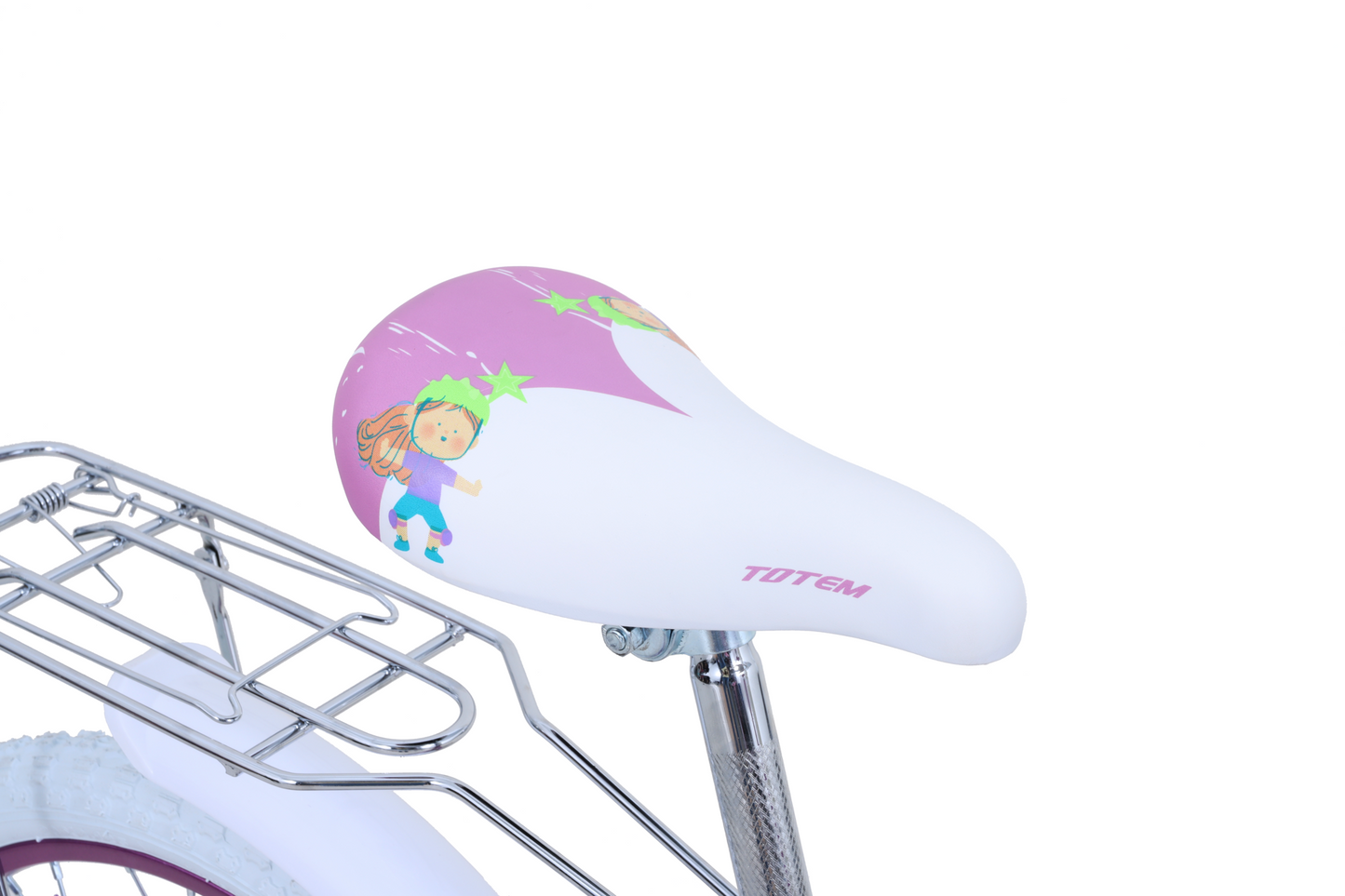 BICICLETA TOTEM INFANTIL ARO 20 MISS LILLY ROSA