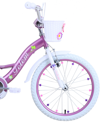 BICICLETA TOTEM INFANTIL ARO 20 MISS LILLY ROSA
