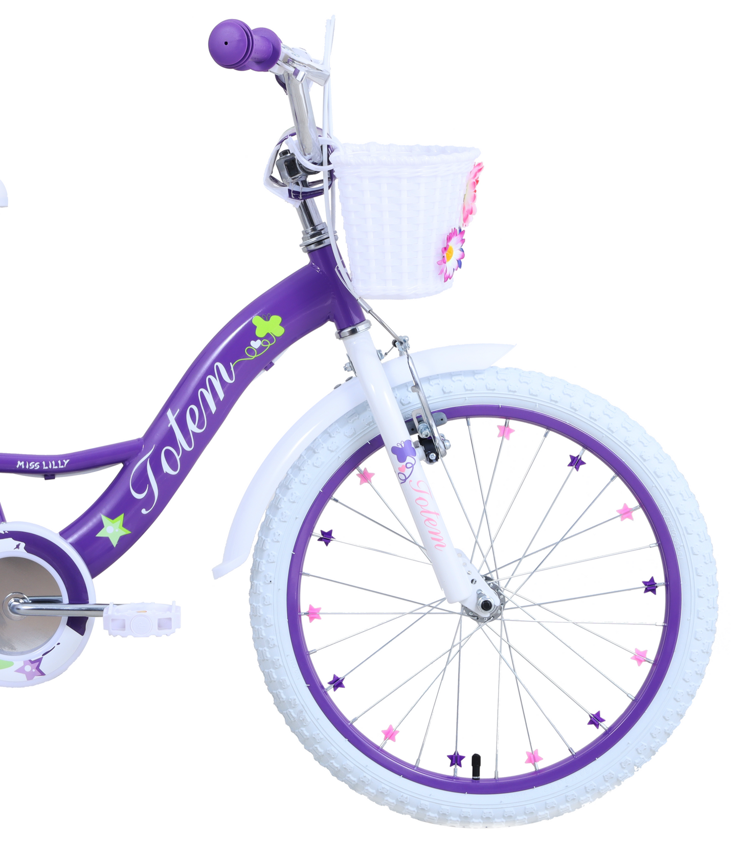 BICICLETA TOTEM INFANTIL ARO 20 MISS LILLY VIOLETA