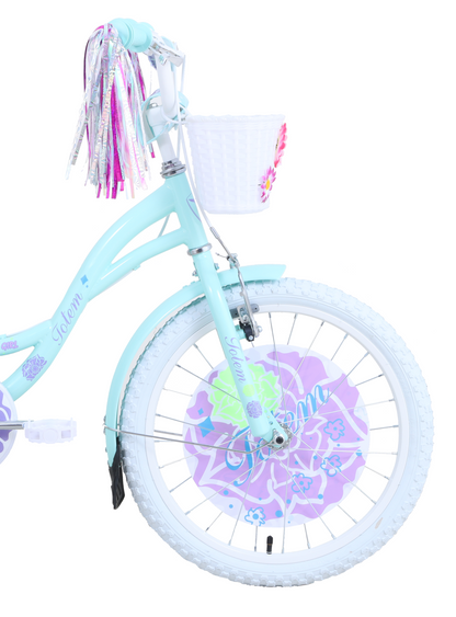 BICICLETA TOTEM INFANTIL ARO 20 PRETTY VERDE CIAN