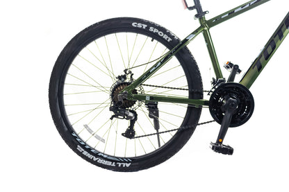 BICICLETA TOTEM MTB ARO 26  MODELO T100 COLOR VERDE
