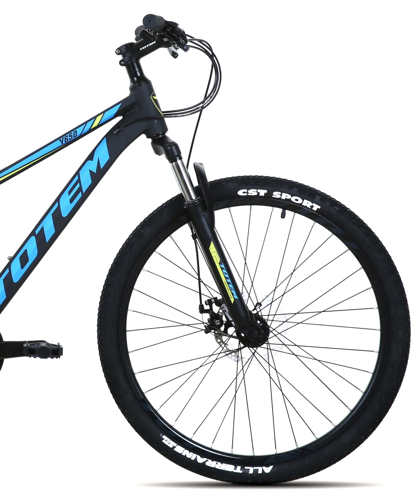 BICICLETA TOTEM MTB ARO 26 MODELO Y650 NEGRO AZUL