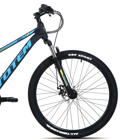 BICICLETA TOTEM MTB ARO 26 MODELO Y650 NEGRO AZUL