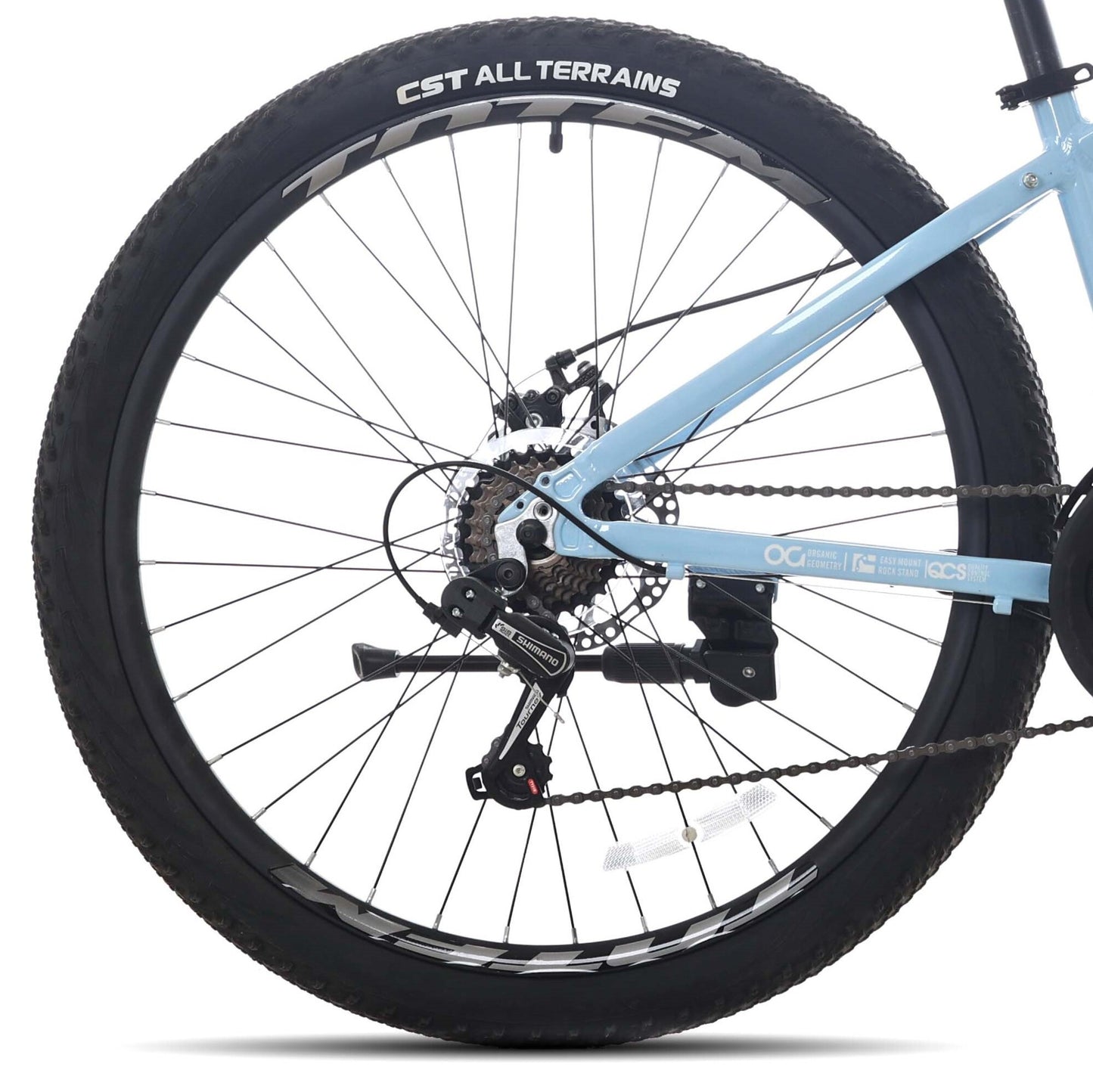 BICICLETA TOTEM MTB ARO 26 MODELO Y650 CELESTE VERDE