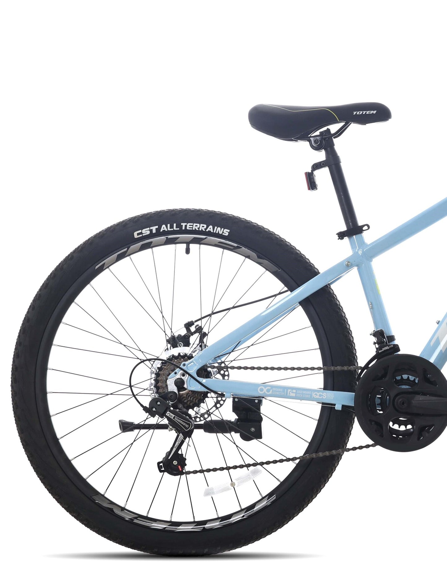BICICLETA TOTEM MTB ARO 26 MODELO Y650 CELESTE VERDE