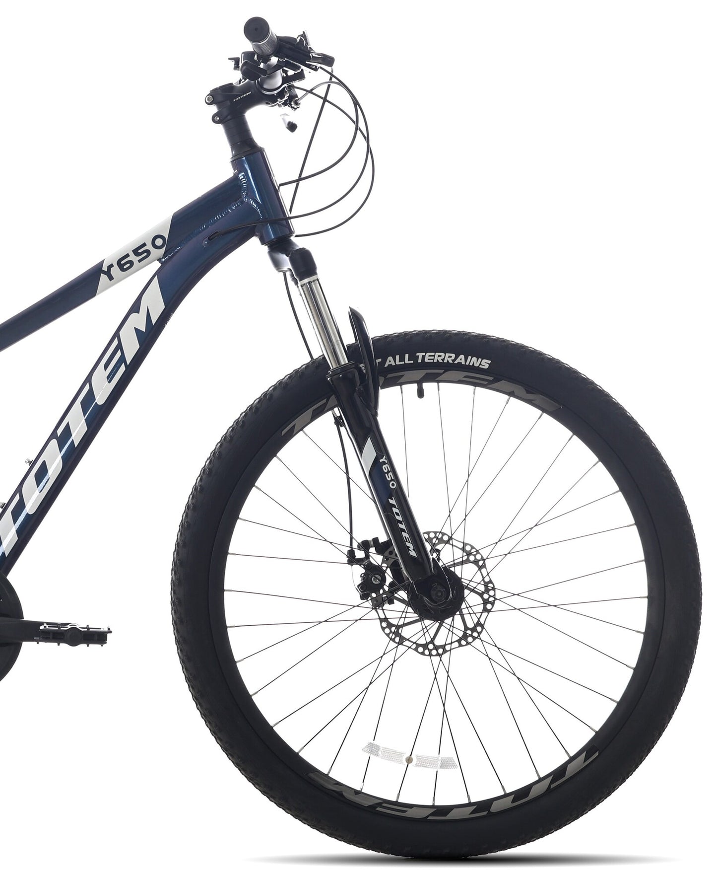 BICICLETA TOTEM MTB ARO 26 MODELO Y650 AZUL BLANCO