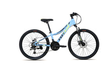 BICICLETA TOTEM MTB ARO 24 MODELO 1100 CELESTE