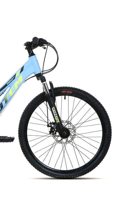 BICICLETA TOTEM MTB ARO 24 MODELO 1100 CELESTE