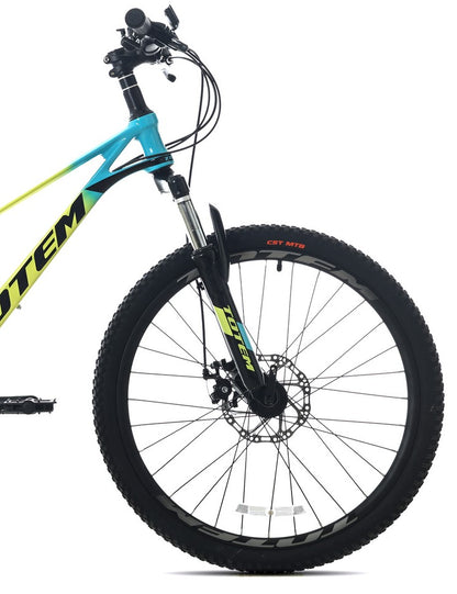 BICICLETA DE MAGNESIO TOTEM MTB ARO 24 MOD MARTIN AMARILLO