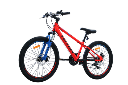 BICICLETA TOTEM MTB ARO 24 MODELO ATLANTIS ROJO