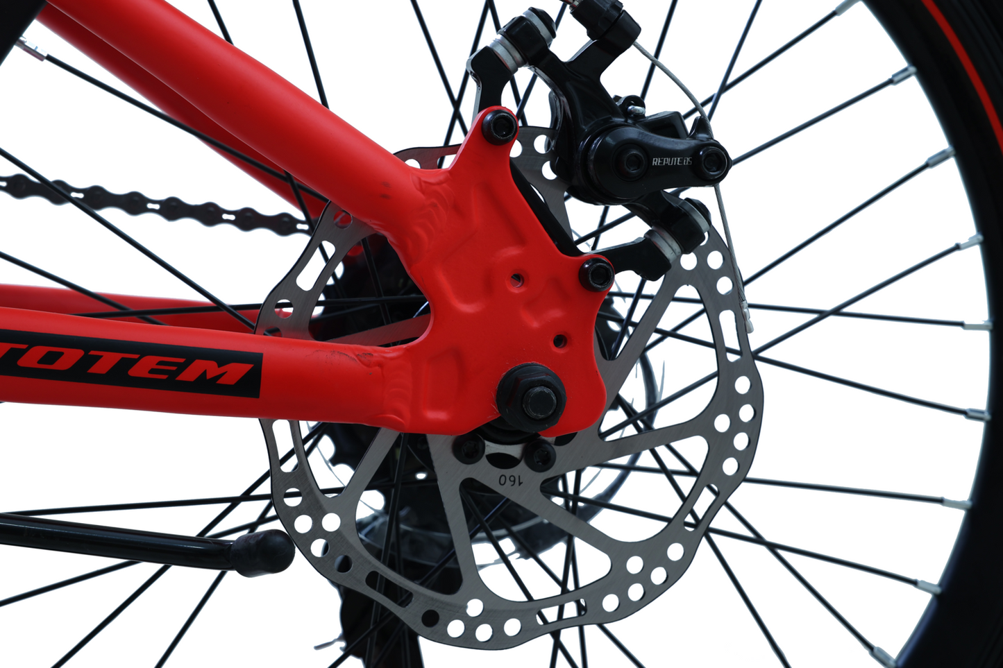 BICICLETA TOTEM MTB ARO 24 MODELO ATLANTIS ROJO