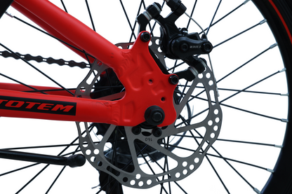 BICICLETA TOTEM MTB ARO 24 MODELO ATLANTIS ROJO