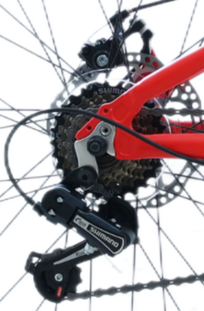 BICICLETA TOTEM MTB ARO 24 MODELO ATLANTIS ROJO