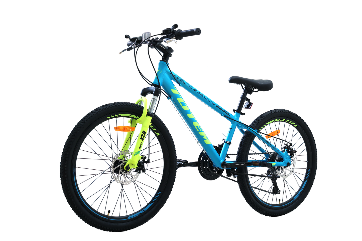 BICICLETA TOTEM MTB ARO 24 MODELO ATLANTIS AZUL CAMALEON