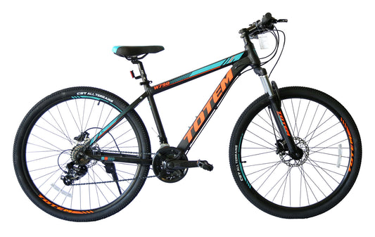BICICLETA TOTEM MTB ARO  27.5*19 MOD W790 NEGRO CON NARA