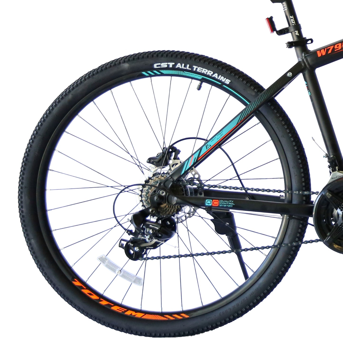 BICICLETA TOTEM MTB ARO 27.5*17 MOD W790 NEG CON NARAN
