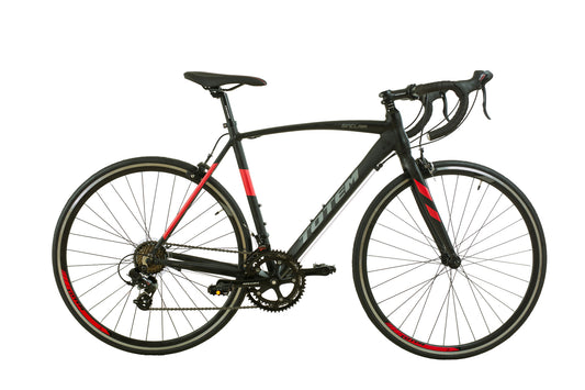 BICICLETA DE RUTA TOTEM SINCLAIR 700*54 NEGRO ROJO